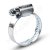 Хомут червячный 40-60/9 W1 оцинковка